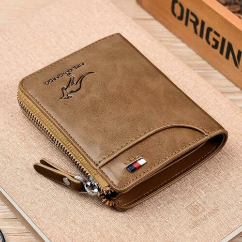 Men Anti-Theft Swipe Card Bag Anti-Magnetic Wallet