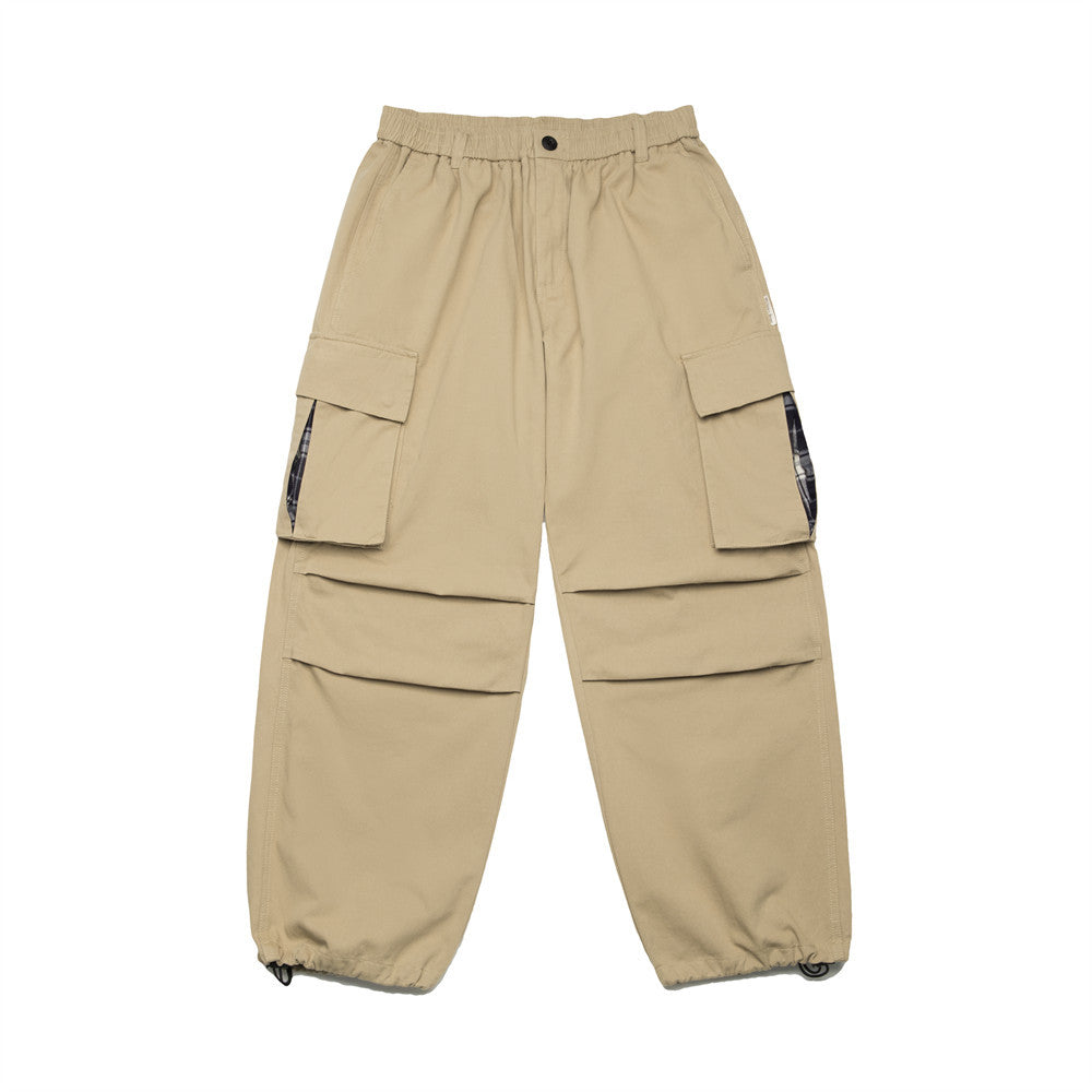 Multi-Pocket Workwear Casual Pants Men
