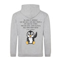 Plus Size Hoodie Penguin Shirt Print