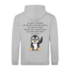 Plus Size Hoodie Penguin Shirt Print