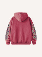Fashion Casual Printed Polyester Sweater