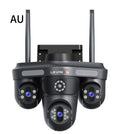 Three-screen APP-controlled Rotating 15 Million-pixel HD Camera