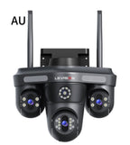 Three-screen APP-controlled Rotating 15 Million-pixel HD Camera