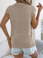 Women S Solid Color Cable Knit Batwing Sleeve Loose Knit Sweater Top