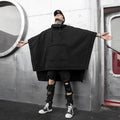 Men's Loose Bat Cape Mid Length Sweater