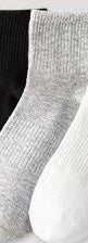 SpringAutumn Solid Color Versatile Mid-Calf Womens Socks