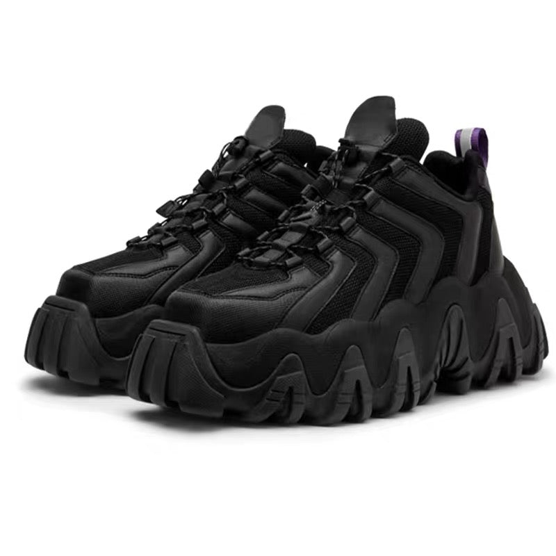 Daddy Shoes Men's Fashionable Shoes Sawtooth Thick Soled Sports Shoes