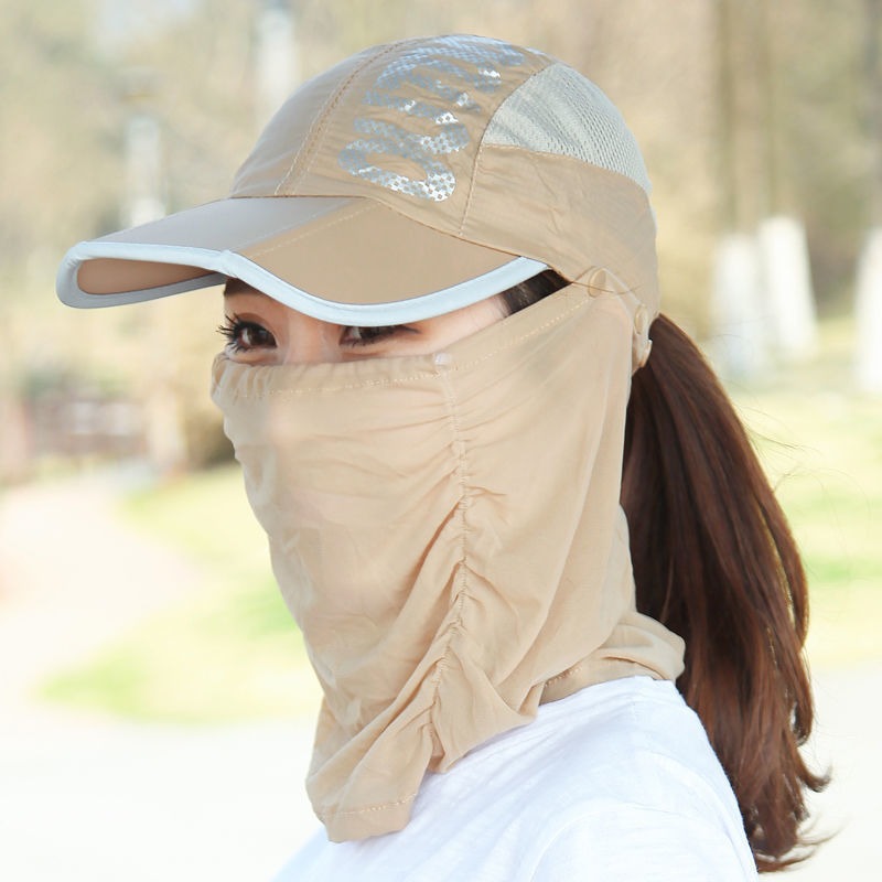 Womens Farming Sun-Protective Tea-Picking Hat