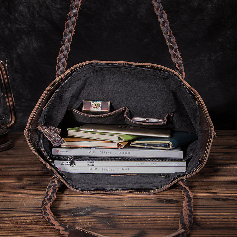 Fashion lychee handbag shoulder bag