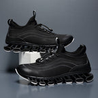 Leather blade sports shoes running shoes