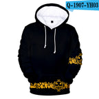 3D Digital Printed Hood Sweater