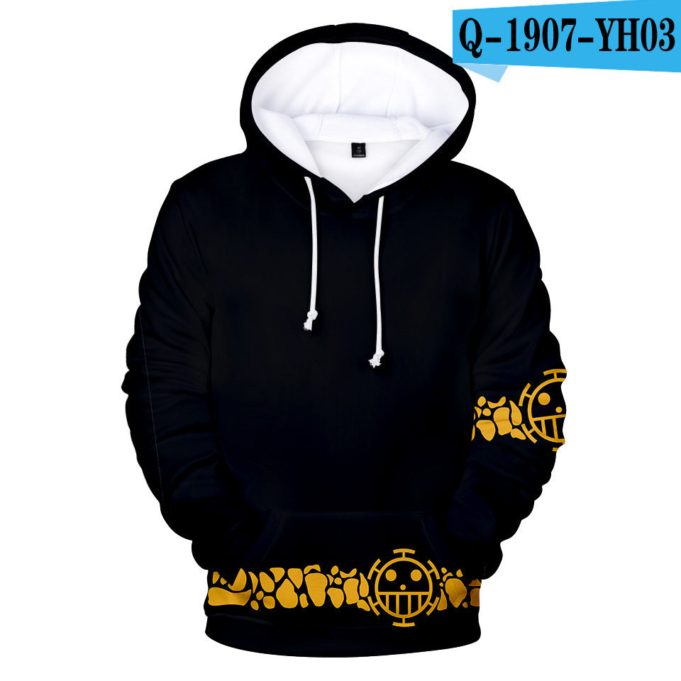 3D Digital Printed Hood Sweater