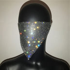 Explosive Metal  Jewelry Mask