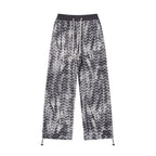Diamond Corrugated Exercise Casual Pants Men