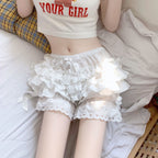 Women's Summer Anti-glare Lace Pumpkin Pant Skirt Safety Shorts