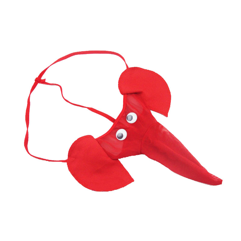 Men's Sexy Panties Elephant Cartoon Thong