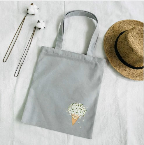 Holding Flowers Handbag Shoulder Bag