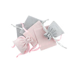 Jewelry Bag Plush Cloth Bag Jewelry Small Cloth Bag With Drawstring For Printing