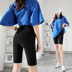 Leggings Women S Five Point Shorts Thin Tight Fitting Stretch Yoga