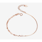 European And American Jewelry Sterling Silver Bracelet Girls Jewelry