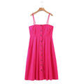 Women''s New Fat Mm Sling Detachable Bra Off Shoulder Waist Korean Dress