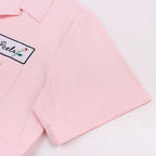 Retro Light Loose Shirt Women''s Trendy Summer Casual Short Sleeve Top