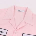 Retro Light Loose Shirt Women''s Trendy Summer Casual Short Sleeve Top