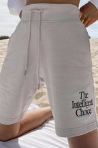 American Retro Women's White Lace-up Embroidered Trousers And Pant