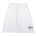 American Retro Women's White Lace-up Embroidered Trousers And Pant