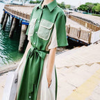 Dress Women''s Summer French Style Long Design Sense