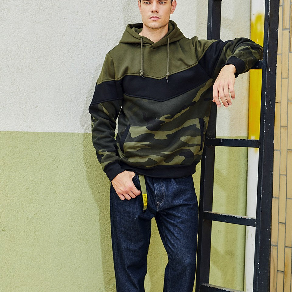 European And American Spring And Autumn Casual Pullover Hooded Sweater