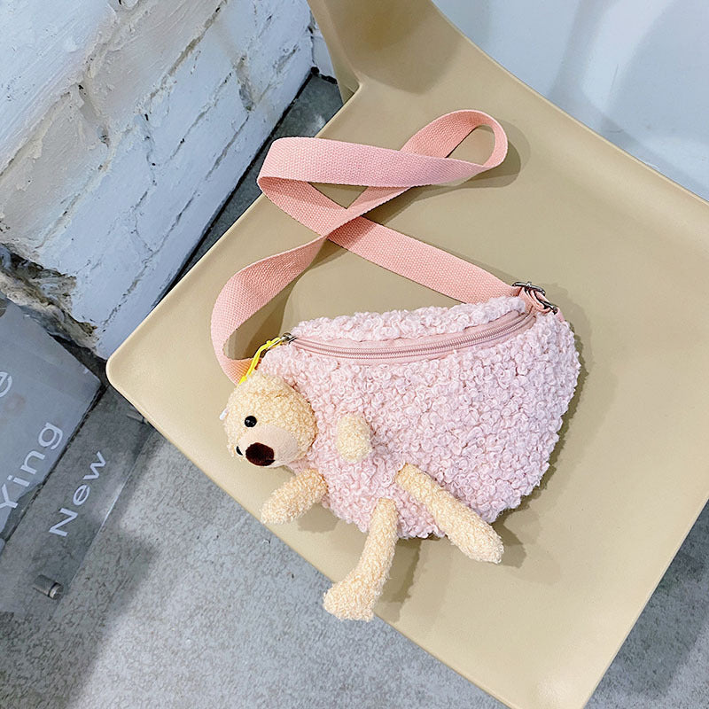 Cute Rabbit Chest Bag Western Style Men And Women