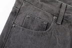 Fashion Wash Denim Mop Pants Men
