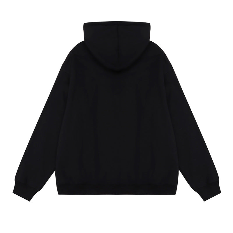 Tide Brand Retro Hooded Sweater Funny Tongue Girl