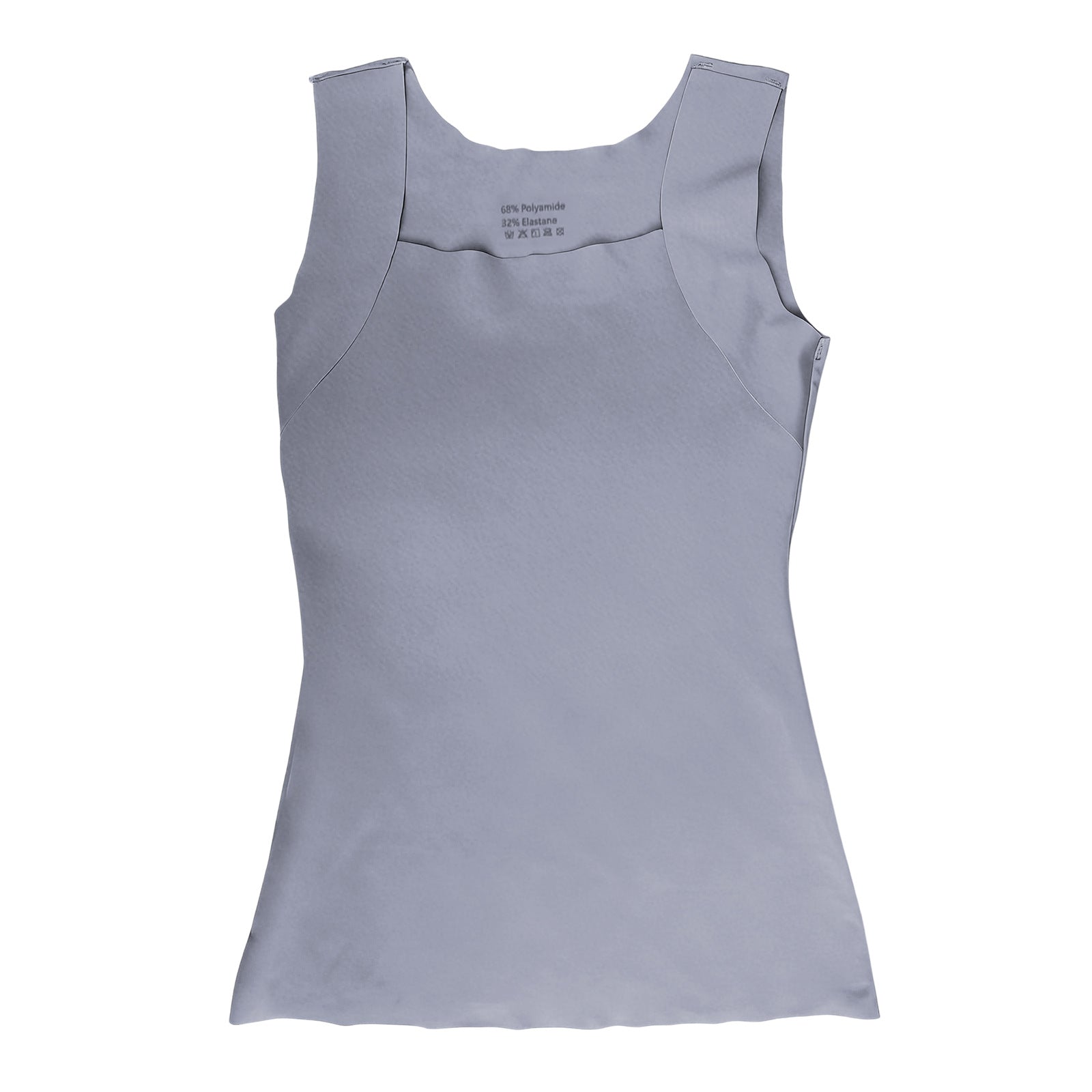 Square-neck Chest-padded Base Shirt For Women