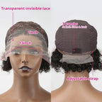 Daily Wear Black Wig Lace Hair Cover