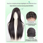 Female Full-head Wig Forehead Lace Seamless Fluffy Wig
