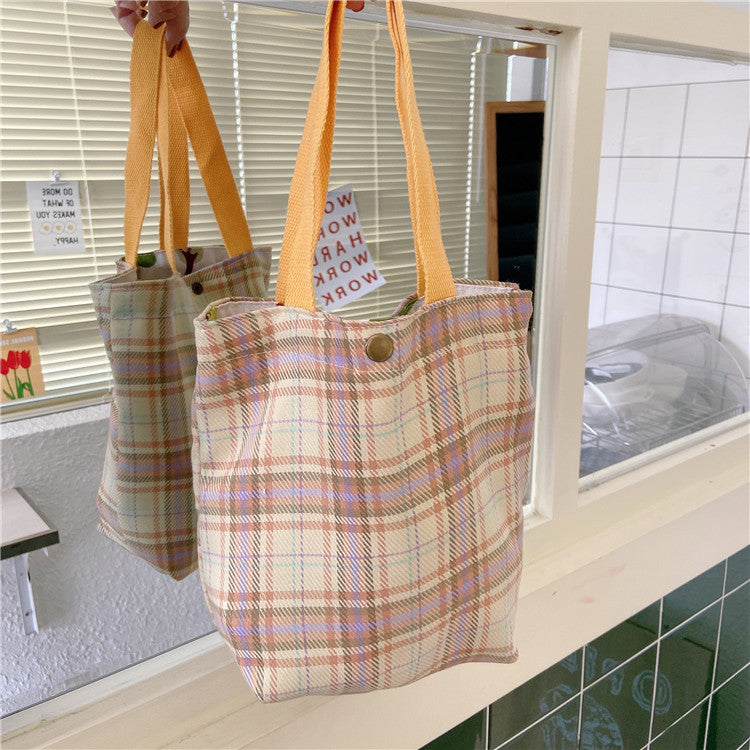 Corduroy Handbag Mini Bag Retro