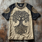 Summer Men's Linen Short Sleeve Loose Casual Sweatshirt