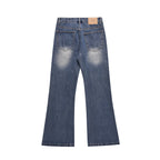 Fashion Horn Denim Pants Men