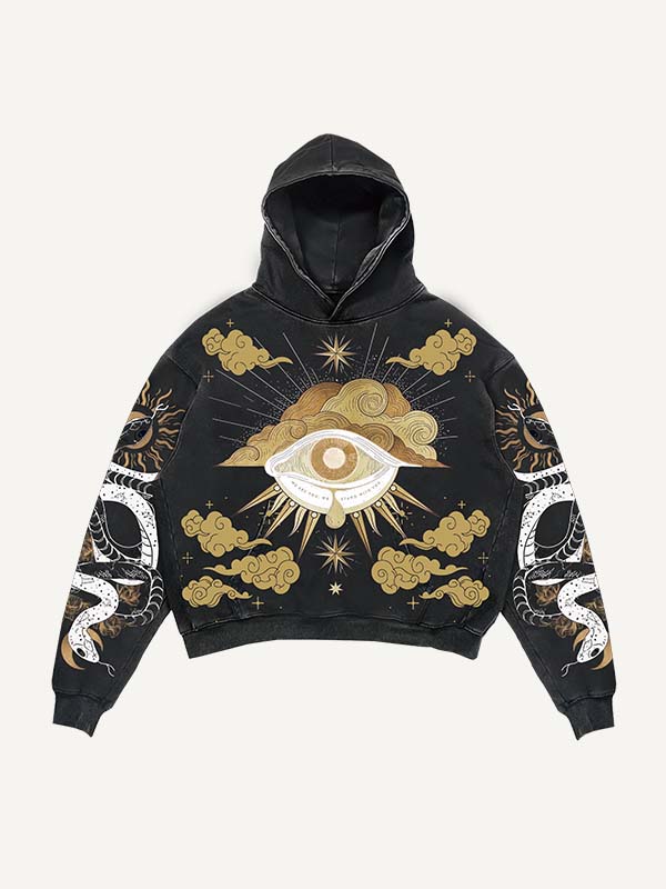 Fashion Casual Printed Polyester Sweater