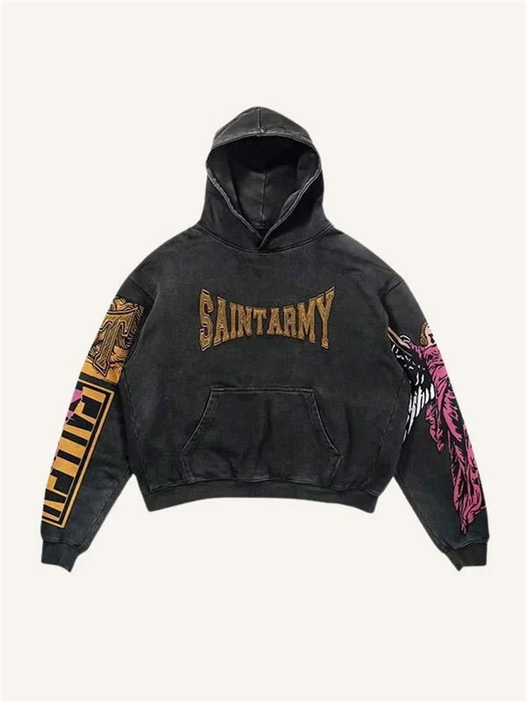 Fashion Casual Printed Polyester Sweater