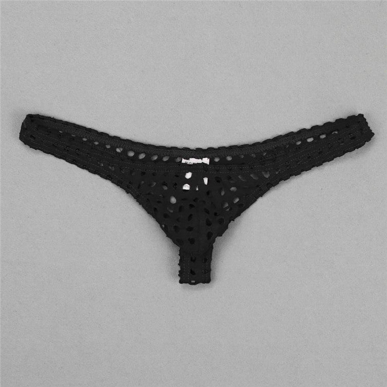 Men's Panties Sexy Hollow Bathrobe
