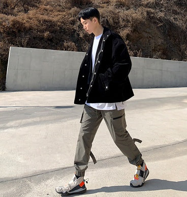 Men's Casual Jacket Made Of Cotton