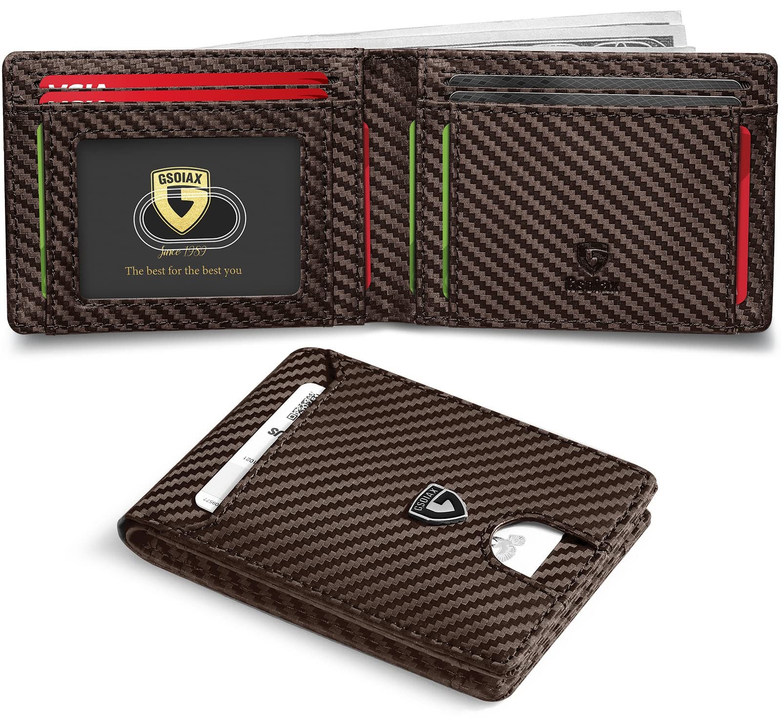 Card Holder Light Luxury Business Bag Wallet Men