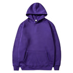 Short-sleeve Unisex Hoodie Pullover Jacket Solid Color