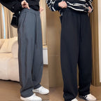 Large Size Slimming Suit Pant Minimalist Design