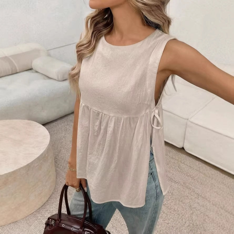 Women's Solid-Colored Casual Everyday Commuter Camisole