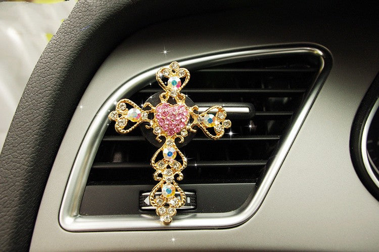 Cartoon Car Fragrance Car Interior Perfume Aromatherapy Female Car Supplies