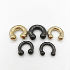 Men Alloy Ring Earrings Pendant Jewelry